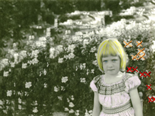 Lucy 1954 Cross Stitch Photograph
